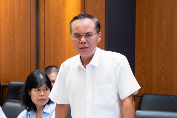 Phó Cục trưởng Cục Chăn nuôi và Thú y, Bộ Nông nghiệp và Môi trường Phạm Kim Đăng phát biểu