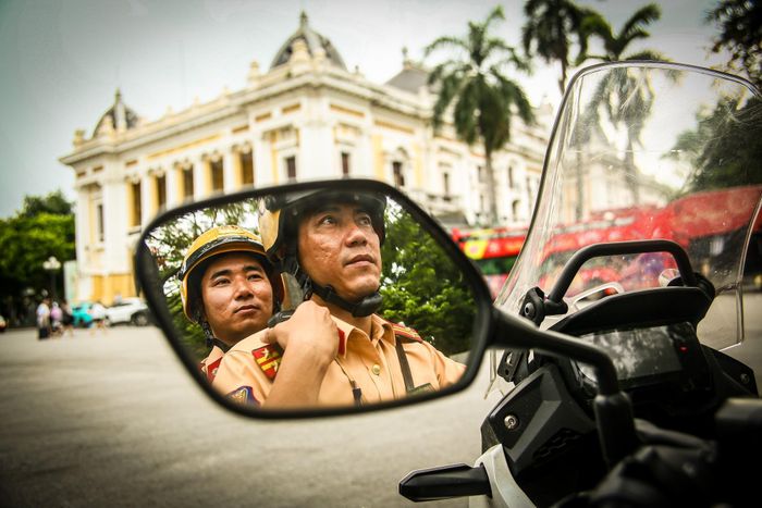 Cuộc thi bám sát hai văn bản cốt lõi về quy tắc ứng xử và về tư thế, lễ tiết, tác phong của người chiến sĩ Công an nhân dân