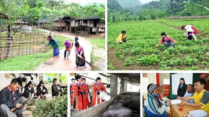 Phó Thủ tướng Chính phủ Hồ Quốc Dũng yêu cầu cần ưu tiên giải quyết những nhu cầu cấp thiết về nước sạch, đất ở, đất sản xuất, sinh kế và hạ tầng thiết yếu. Ảnh: Cổng TTĐTCP