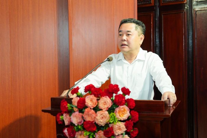 Phó Thống đốc NHNN Nguyễn Ngọc Cảnh phát biểu tại buổi lễ