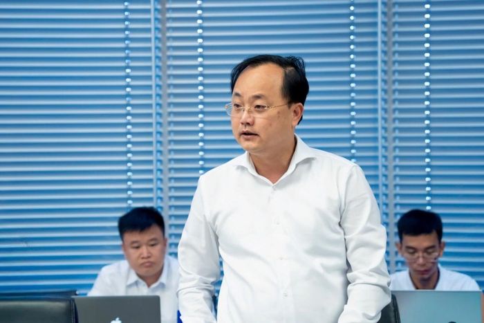 Ông Tô Huy Vũ, Chủ tịch Hội đồng thành viên Agribank, ĐBQH phát biểu