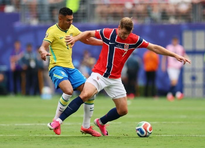 Brazil dừng bước nhưng đó là kết quả xứng đáng nếu nhìn vào những gì tập thể này thể hiện trước Na Uy. Ảnh: Reuters.