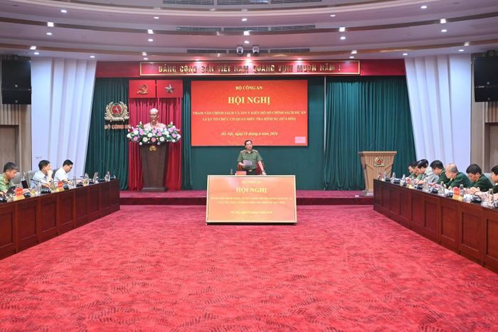 Bộ Công an tổ chức hội nghị tham vấn chính sách và lấy ý kiến hồ sơ dự án Luật Tổ chức cơ quan điều tra hình sự (sửa đổi) ngày 19/6/2026 vừa qua.