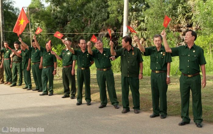 Ban Chỉ đạo 515 tỉnh An Giang tổ chức lễ đón Đội K92 hoàn thành nhiệm vụ về nước.