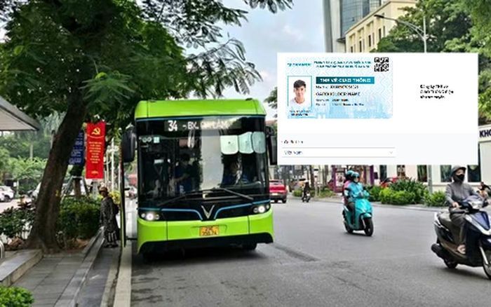Hà Nội phát hành thẻ giao thông gắn chip cho hành khách hưởng chính sách miễn phí. Ảnh minh họa: IT