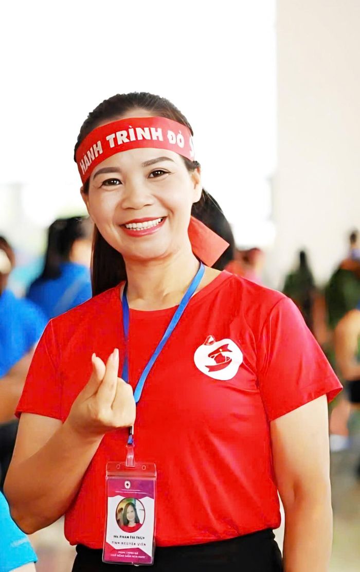 Những giọt máu hồng và những chuyến thiện nguyện đã trở thành dấu ấn đẹp trong hành trình sẻ chia của chị Phan Thị Thùy.