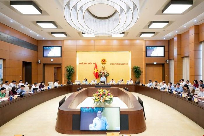 Quang cảnh cuộc họp. Ảnh: VPQH