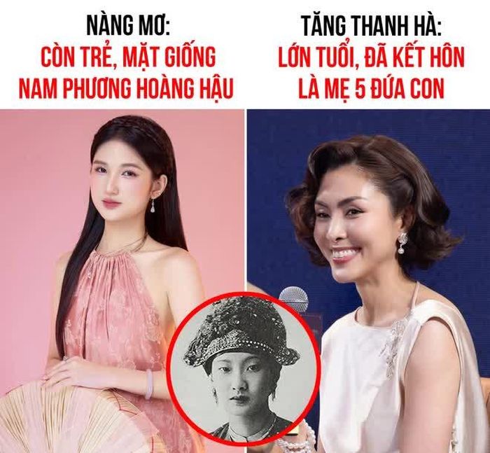 Cư dân mạng đặt ra sự so sánh giữa Nàng Mơ và diễn viên Tăng Thành Hà