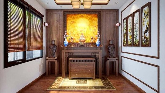 Phòng thờ “quang” – dấu hiệu của sự lạnh lẽo, thiếu chăm sóc. Ảnh minh họa.