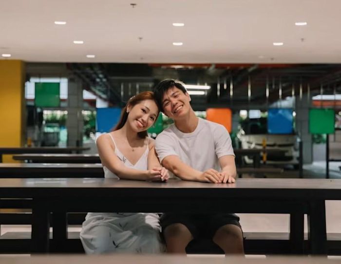 Jasmine Lim và chồng. Ảnh: CNA