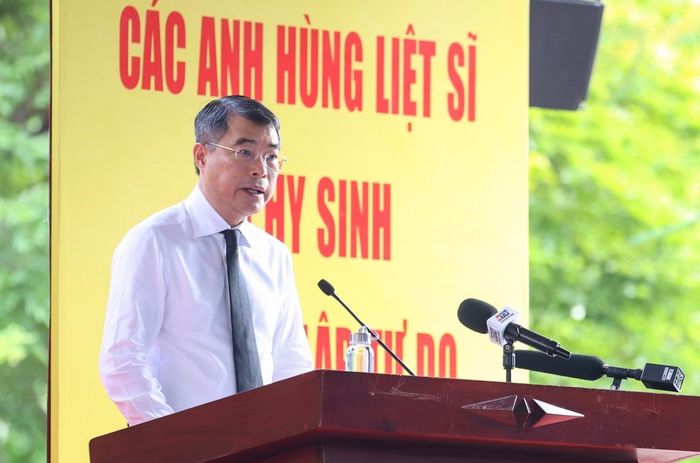 Thủ tướng Lê Minh Hưng phát biểu