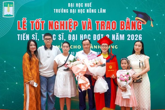 thành quả chung của tình yêu thương, của sự kiên trì và niềm tin bền bỉ