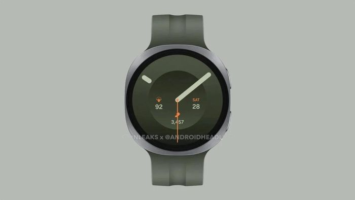 Hình ảnh render Galaxy Watch 9 - mẫu smartwatch mới vừa được Samsung xác nhận. (Ảnh: Android Headlines)