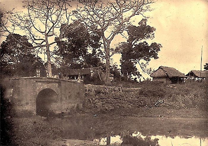 Cầu Giấy năm 1885.