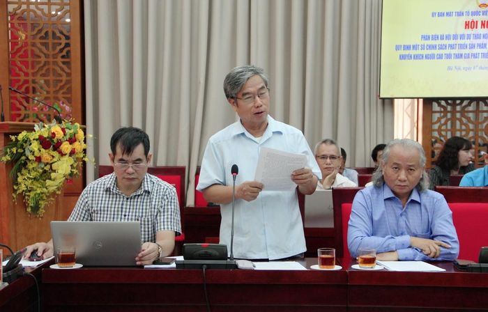 Các đại biểu đóng góp ý kiến tại hội nghị. Ảnh: PV
