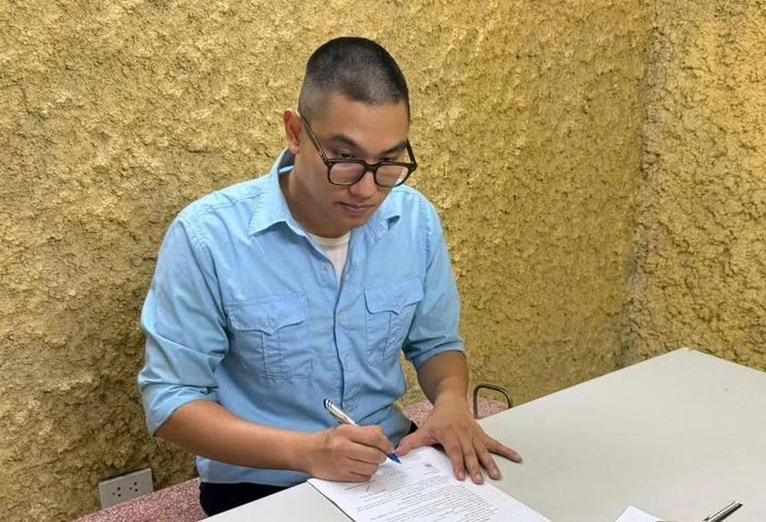 Bị can Trần Việt Anh. Ảnh: Công an TP Hà Nội.