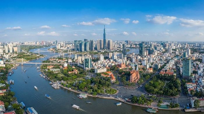 Nhiều điểm tại TP.HCM đạt ngưỡng không khí tốt. Ảnh được tạo bởi AI