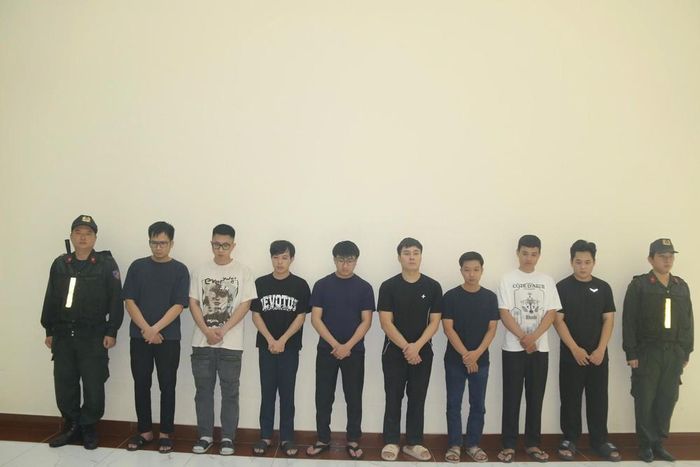 Các đối tượng. Ảnh: TTXVN phát
