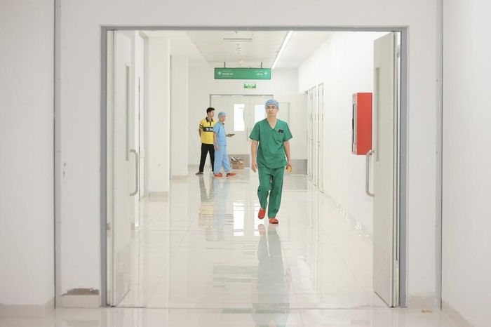 Đến nay, Bệnh viện Hữu nghị Việt Đức cơ sở Ninh Bình đã sẵn sàng cho ngày khai trương. Ảnh: Minh Quyết - TTXVN
