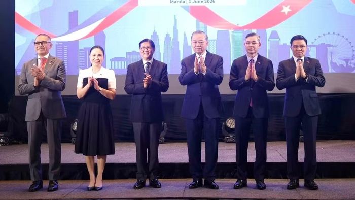 Tổng Bí thư, Chủ tịch nước Tô Lâm và các đại biểu tham dự Diễn đàn Doanh nghiệp Việt Nam-Philippines ngày 1/6/2026. (Ảnh: Đại sứ quán Việt Nam tại Philippines cung cấp)