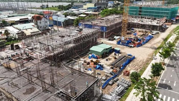 Một dự án nhà ở xã hội trên địa bàn phường Long Thành.