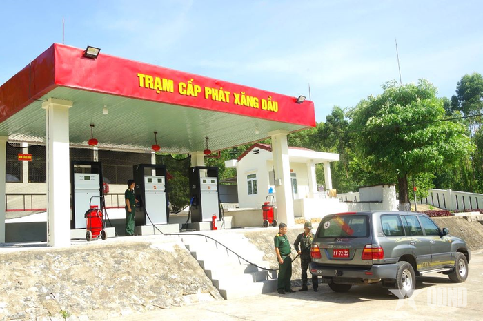 Nâng cấp trạm cấp phát xăng dầu của Lữ đoàn 573, Quân khu 5.