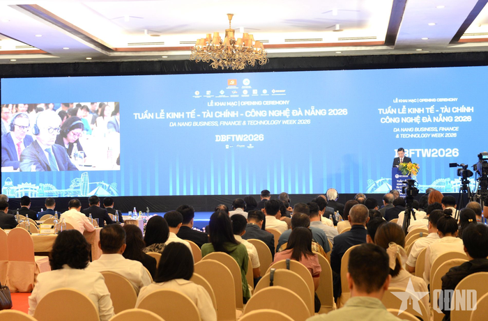 Quang cảnh lễ khai mạc.