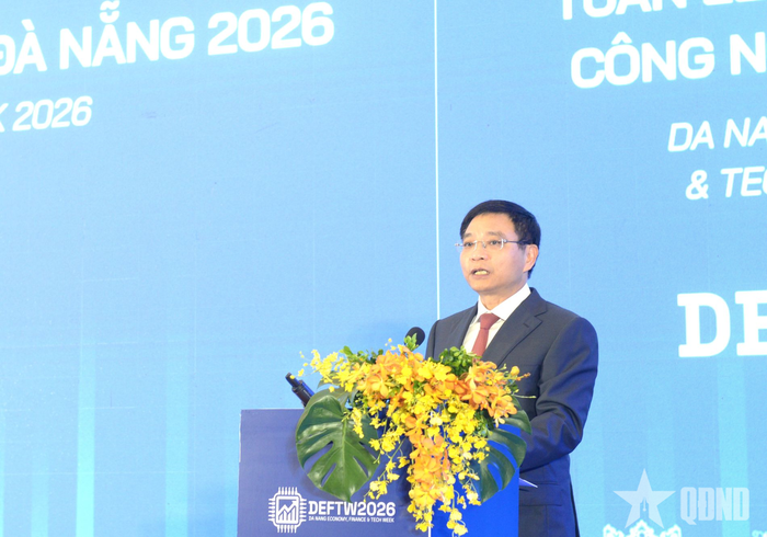 Phó thủ tướng Nguyễn Văn Thắng phát biểu khai mạc.