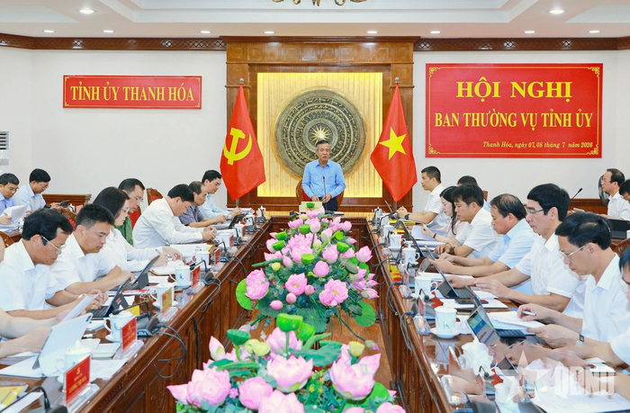  Đồng chí Lê Đức Thái, Ủy viên Trung ương Đảng, Bí thư Tỉnh ủy yêu cầu thực hiện phương châm “6 rõ”, phát huy tinh thần “7 dám” để hoàn thành cao nhất mục tiêu năm 2026. 