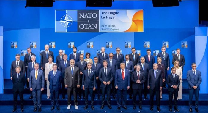 Các nhà lãnh đạo tham dự Hội nghị thượng đỉnh NATO năm 2025 tại The Hague, Hà Lan. Ảnh: europeanwesternbalkans.com