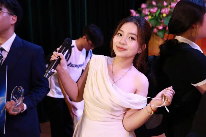 Hoạt động truyền thông tại các sự kiện giúp nữ sinh hoàn thiện kỹ năng làm việc nhóm, quản lý công việc và xử lý tình huống.