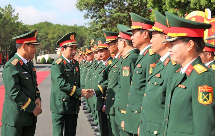  Đại tướng Phan Văn Giang cùng các đại biểu dự lễ kỷ niệm 