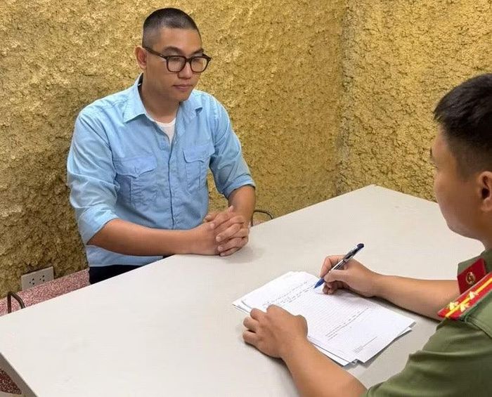Bị can Trần Việt Anh.