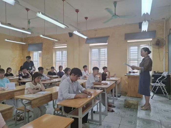 Thí sinh dự thi tốt nghiệp THPT 2026.
