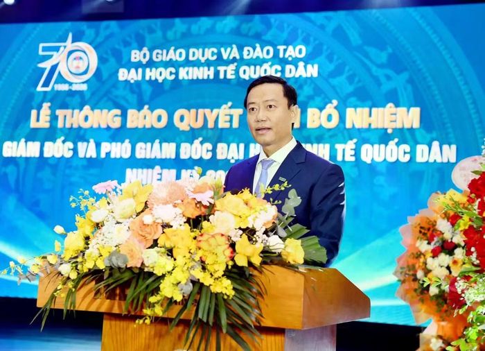 PGS.TS Bùi Đức Thọ cam kết quyết tâm thực hiện thành công những nội dung trong chương trình hành động khi thực hiện quy trình bổ nhiệm.
