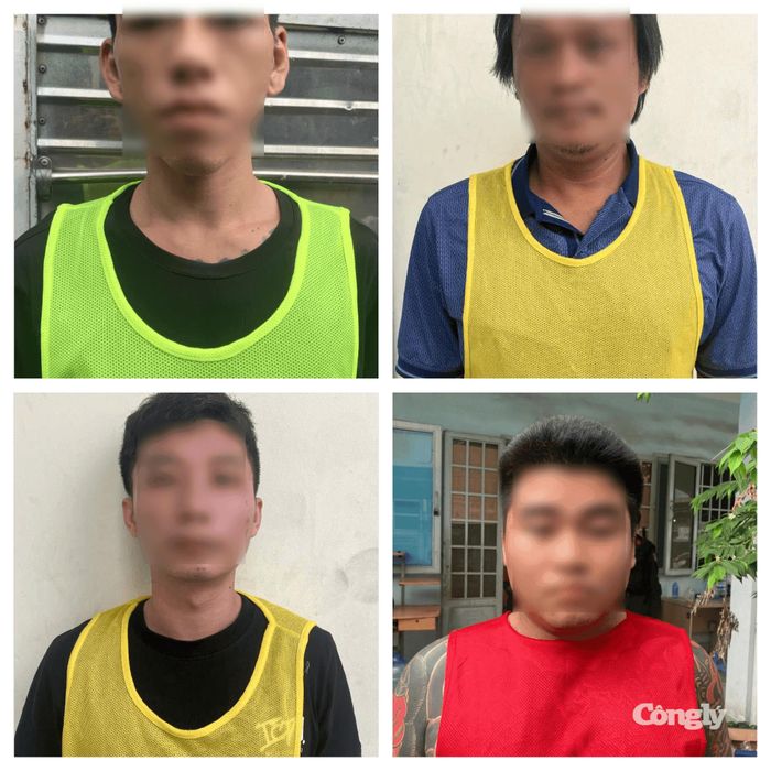 Các đối tượng trong vụ án.