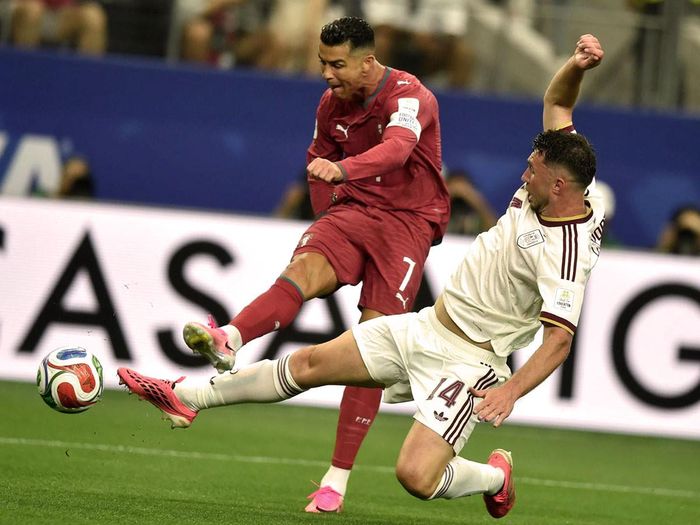 Ronaldo không tạo được dấu ấn nào trong trận cuối cùng ở World Cup. Ảnh: A.B