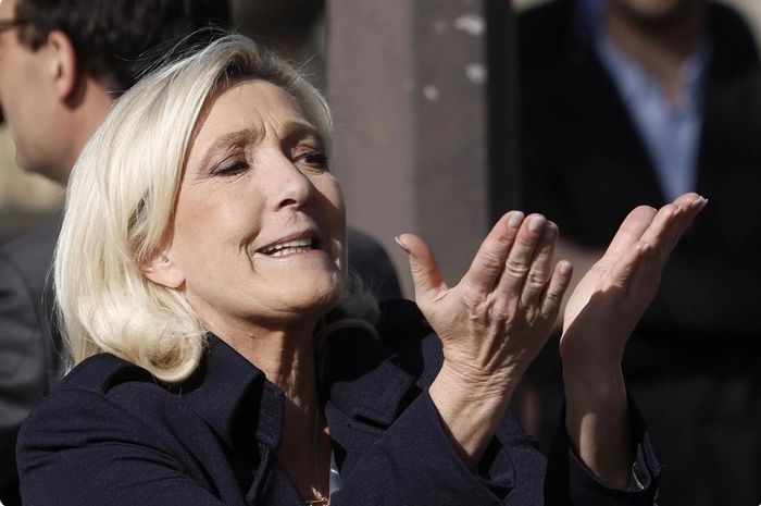 Bà Marine Le Pen. Ảnh: EPA