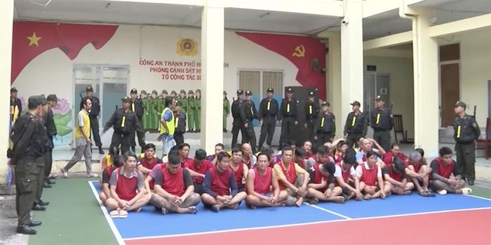 Ban chuyên án đã bắt 150 đối tượng và hiện tại đã khởi tố, bắt tạm giam 85 bị can. Ảnh: CACC