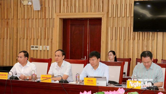 Đại diện các sở, ngành dự hội nghị. Ảnh: Thái Dương