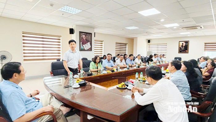 Quang cảnh buổi gặp mặt. Ảnh: Lê Hằng