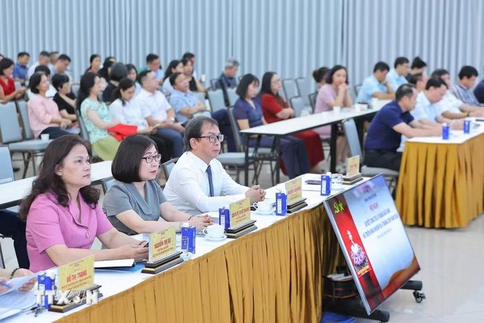 Các đại biểu tham dự Hội nghị. (Ảnh: Lê Đông/TTXVN)