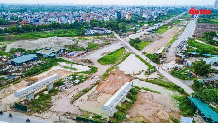 Một số gói thầu qua phường Chương Mỹ đã có mặt bằng sạch và đang được các nhà thầu gấp rút thi công.