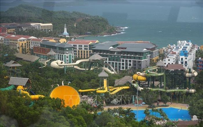 Một góc khu du lịch Hòn Thơm, Nam đảo Phú Quốc (An Giang).
