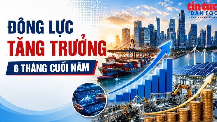 Tăng trưởng GDP 6 tháng đầu năm 2026 ước đạt 8,18%, tạo nền tảng cho mục tiêu tăng trưởng 2 con số trong cả năm.
