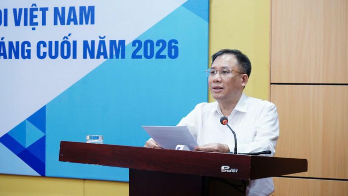 Giám đốc BHXH Việt Nam Lê Hùng Sơn phát biểu tại hội nghị.