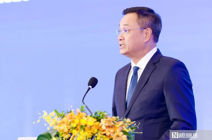 Ông Lê Ngọc Quang, Bí thư Thành ủy Đà Nẵng, nhấn mạnh yêu cầu đổi mới mô hình tăng trưởng, dựa trên tri thức, công nghệ và nguồn nhân lực chất lượng cao.