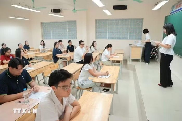 Quy trình chấm thi cần có cơ chế kiểm tra chéo, kiểm toán độc lập và lưu vết điện tử ở tất cả các khâu (ảnh minh họa). Ảnh: TTXVN.