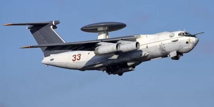 Hệ thống A-50U AEW&amp;C của Lực lượng Không quân Vũ trụ Nga. Ảnh: MW.