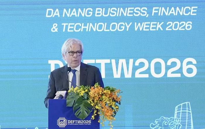 GS Paul Romer - nhà kinh tế học Mỹ đoạt Giải Nobel kinh tế năm 2018, cựu Kinh tế trưởng Ngân hàng Thế giới. Ảnh XM.